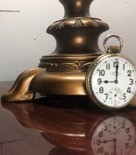 Antique Ball commercial swiss pocket watch 17 Jewels 10K Rolled Gold