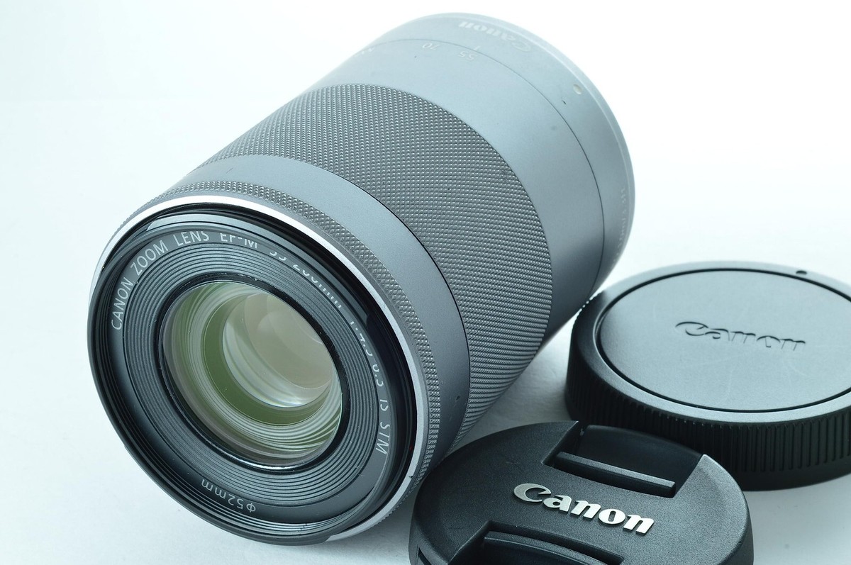 Junk for Parts】Canon EF-M 55-200mm F/4.5-6.3 IS STM Silver