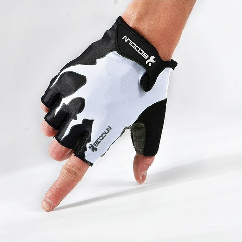 Cycling Gloves Bicycle Gel Mtb Summer Fingerless Training Accessories Glove - Picture 13 of 17