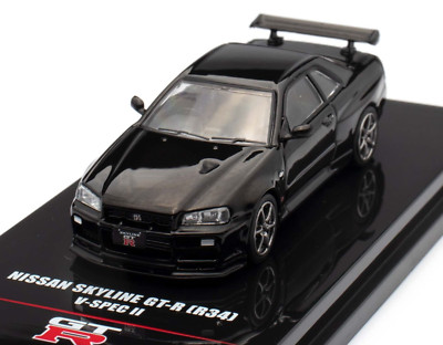 INNO64 MODELS Nissan Skyline GT-R R34 V-Spec II Black
