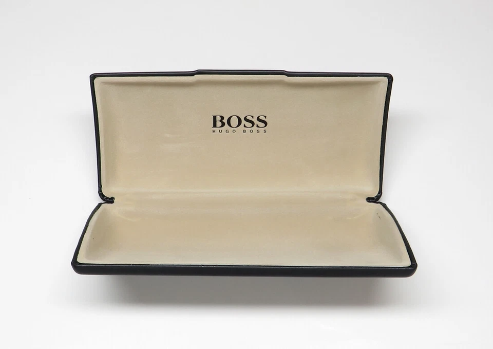 FUNDA RÍGIDA HUGO BOSS COLOR NEGRO PARA MARCO DE GAFAS/GAFAS/OJOS Foto 3 de 3