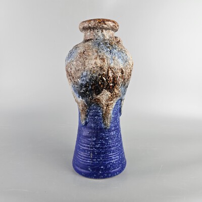 Dümler & Breiden 西ドイツ製 Fat Lava 1002-17 Vintage West German Fat Lava vase by Dumler & Breiden. Number 647