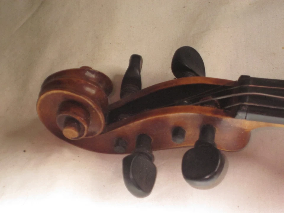 violín antiguo como está Anton Schroetter Grigenbaumeister Bayern Alemania con estuche Foto 4 de 4