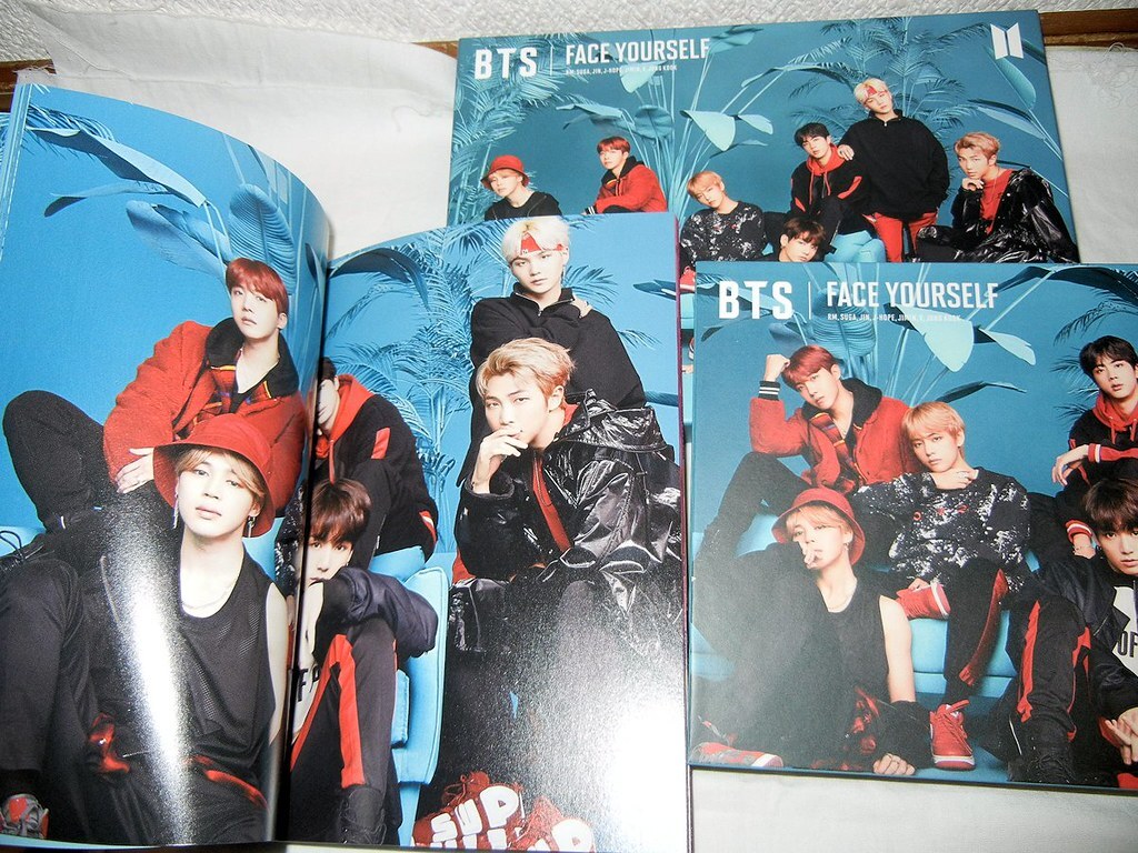 ÁLBUM USADO BTS FACE YOURSELF Tipo C 1er Limitado Japón Ver Digipak Foto
