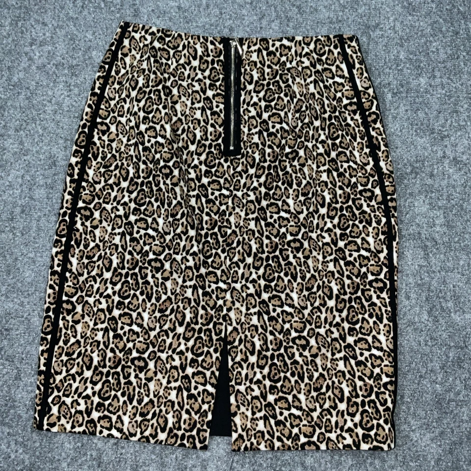 Falda Casa Blanca Mercado Negro Mujer Talla 8 Negra Jaguar Fiesta Fecha de Negocio Foto 3 de 4