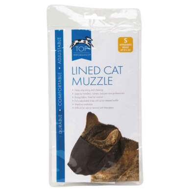 Top Performance Lined Nylon Cat Muzzles
