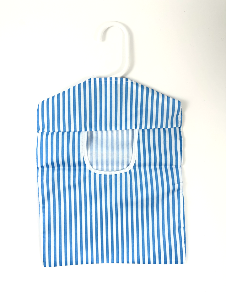 Cloth Peg Bag Hanger Fabric Plastic hold over 100 cloths pegs 27 x 34cm