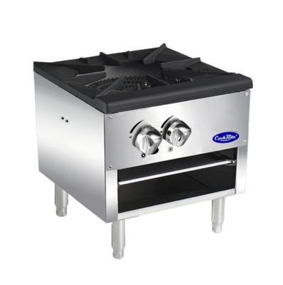 Atosa ATSP-18-1L Single Stock Pot Stove Countertop Portable Commercial Burner