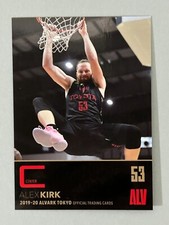 ALEX KIRK 2019-20 ALVARK TOKYO Official Trading Cards #ALV37