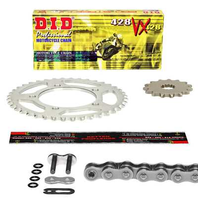 DID VX Kettensatz Suzuki VL 125 Intruder (A4 WVA4) 2003, X-Ring Clipschloss