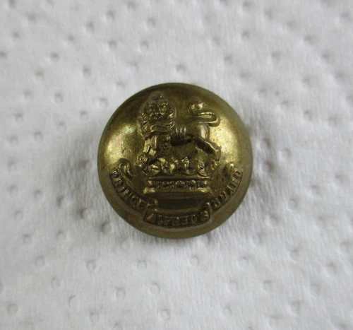 South African Army:"PRINCE ALBERT'S GUARDS BRASS BUTTON" (17mm, Victorian-WW1)