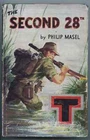 1961 1st EDITION MILITARY BOOK WW2  DUST JACKET THE SECOND 28 BY PHILIP MASEL
