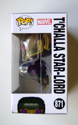 Funko Pop Marvel: T’Challa Star-Lord Aus „What If“ – Sammlerfigur Ca. 9,5 Cm | In Fensterbox