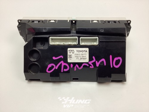 AC AIR CON CONTROL PANEL SWITCH Toyota Alphard ANH10 2002-2008 - Picture 4 of 4
