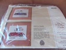 Car Classics Crewel Kit 0549 The Creative Circle NIP