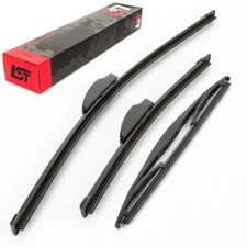 Frontwischer + Heckwischer Scheibenwischer Set für NISSAN MICRA 4 IV K13