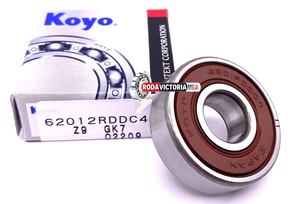 KOYO 6201 2RDD C4 Pilot Bearing for TOYOTA 90363-12024 12x32x10 mm