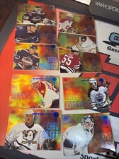 1995-96 Skybox Emotion Generation Next Hockey Insert Set 1-10