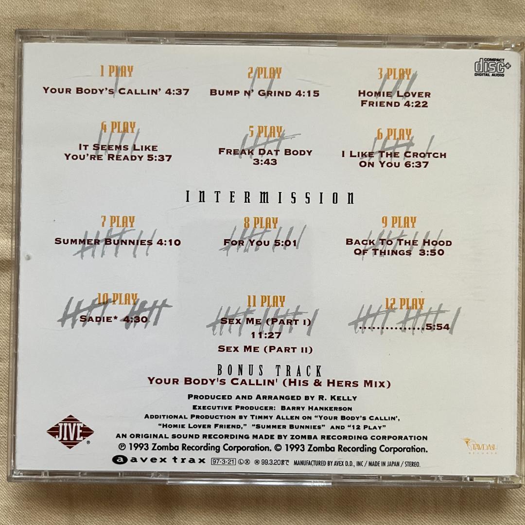 R. KELLY 12 Play 2枚組 LPレコード Amazon.com: 12 Play: CDs & Vinyl