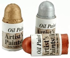 Shiva Oil Paintstik Set 3PCS Iridescent Gold Silver Copper 121608