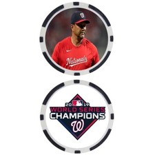 David Martinez - Washington Nationals 2019 World Series Champs Collectable Chip