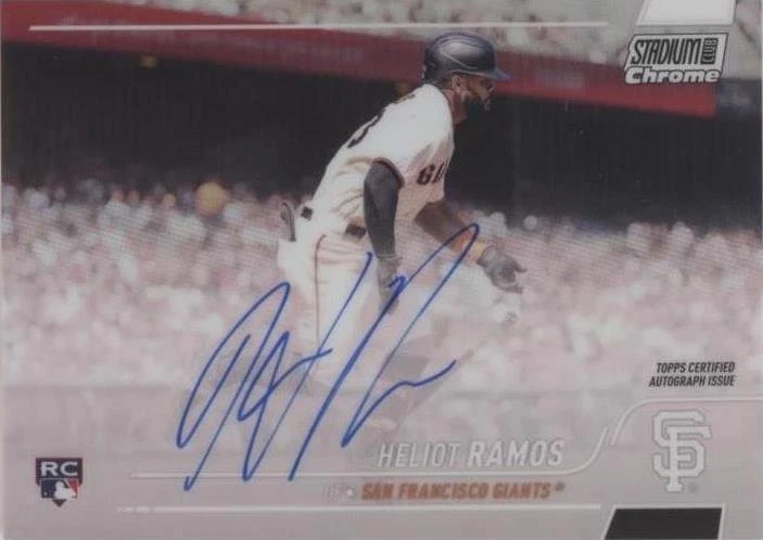 Heliot Ramos Trading Cards for sale | eBay