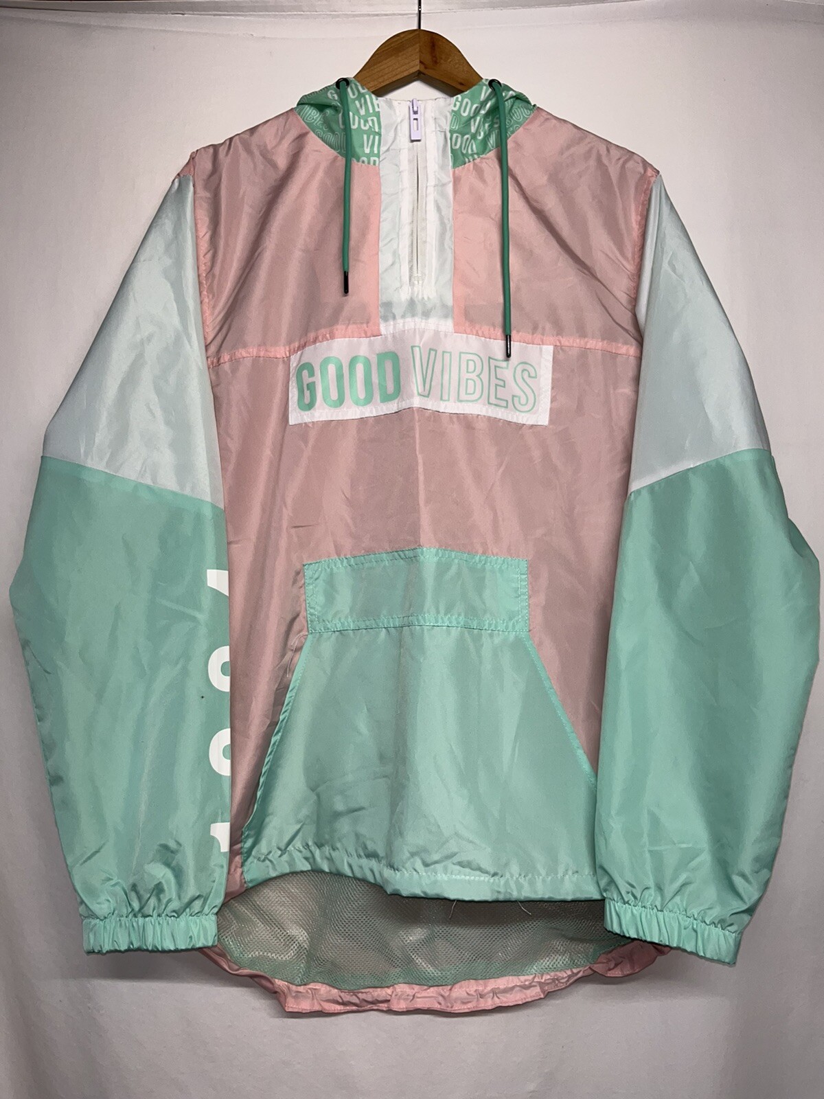 Encrypted Supply Company Pullover  Windbreaker Ja… - image 1
