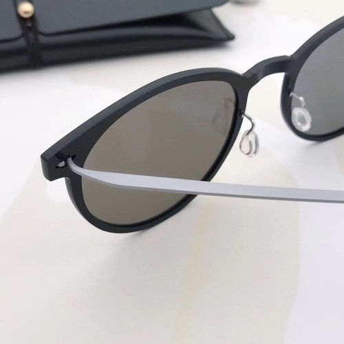 Fabufabu Moda Titanio Patillas Gafas de Sol para Hombres Mujeres Protección UV400 Vidrio - Imagen 14 de 31