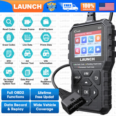 Automotive OBD2 Scanner Code Reader Car Check Engine Fault Diagnostic Scan Tool