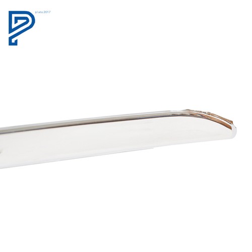 For Hyundai Sonata 2018-2019 Pair 2PC Front Bumper Lower Fog Trim Chrome Molding - Picture 12 of 15