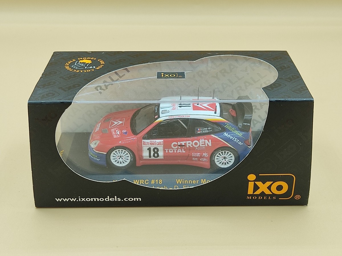 1/43 Citroën Xsara WRC #18 Rallye Monte Carlo 2003 Loeb