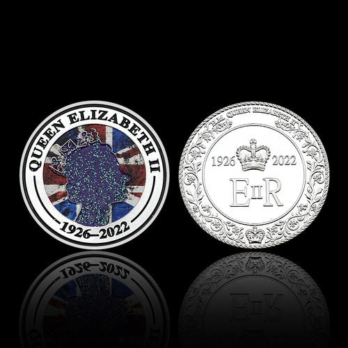 Queen / Königin Elisabeth II. Von England Silbermünze Medaillon - Selten - 第 3/12 張圖片