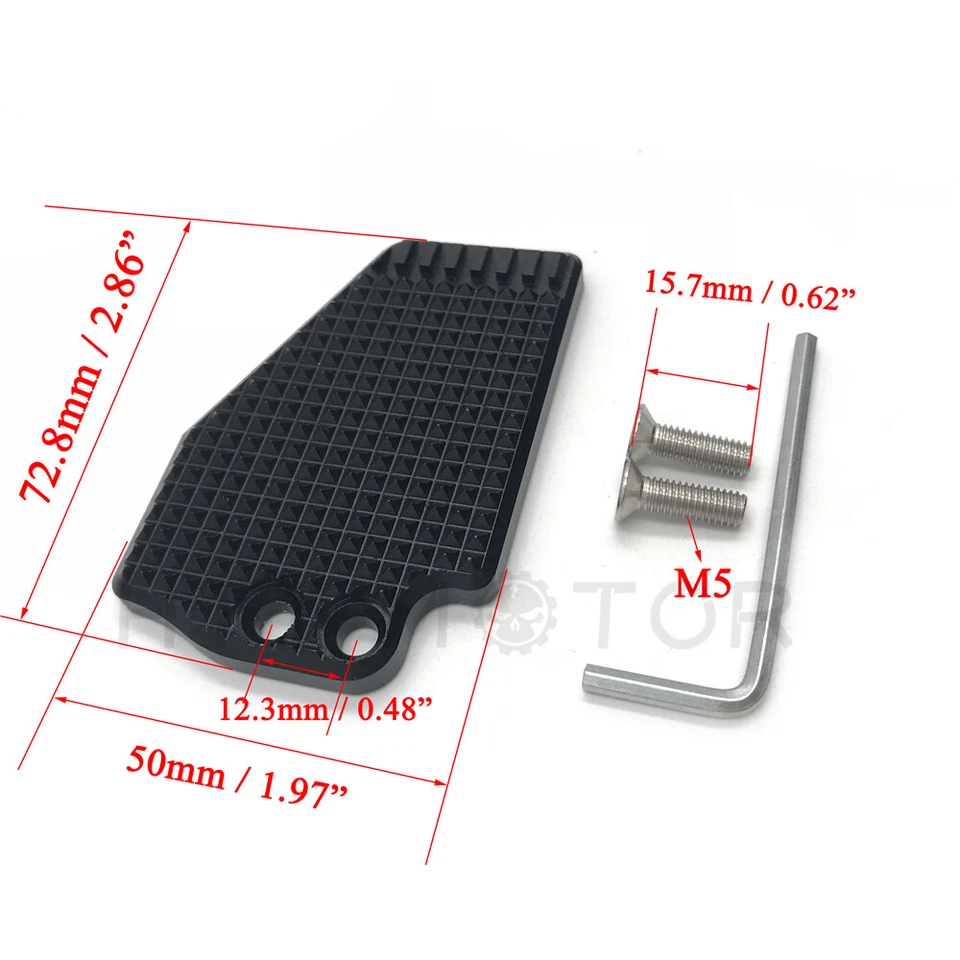 Palanca de extensión de pedal de freno trasero para KTM 690 950 990 1050 1190 1290 Adv Foto 2 de 4