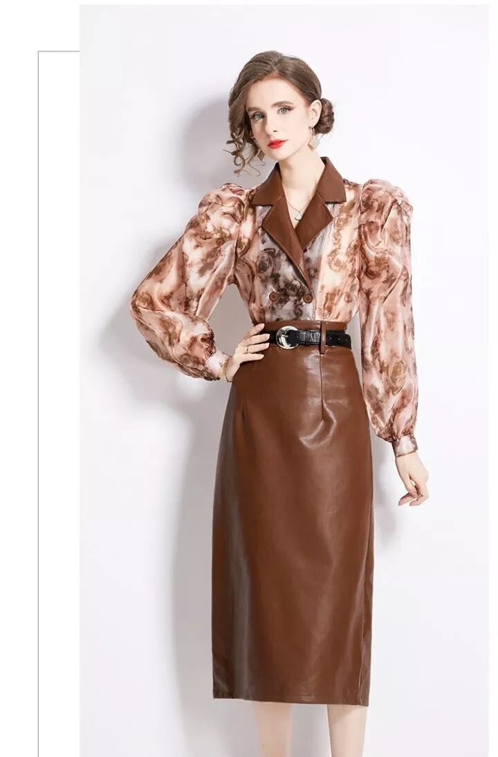 Abbinamenti Gonna Marrone Gonna Pelle Outfit Outfit Gonna Midi