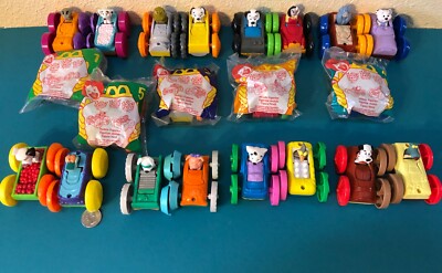 101 Dalmatian Flip Cars 1997 1998 McDonald's Toys - Disney  NEW or USED