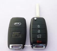 OEM KIA SORENTO 2016-19 flip keyless entry remote fob OSLOKA-910T (UMD1)+NEW KEY