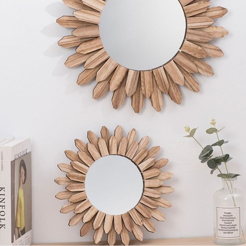 12inch Vanity Mirror Rustic Aesthetic Mirror Bedroom - Picture 10 of 11