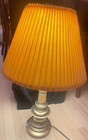 STIFFEL Vintage Solid Brass Table Lamp 26" tall 6" wide, 7 lbs 16 oz — photo 5