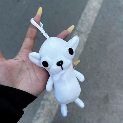 Cute Chihuahua Plush Puppy Keychain Stuffed Backpack Pendant Kids Gift