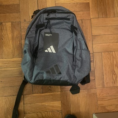 Adidas Defender 5 Twill Onix Gray/Black Backpack - New With Tag