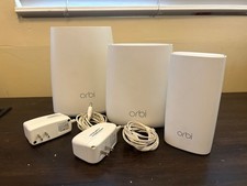 Netgear Orbi RBR40 Router  RBS20 Satellite  RBW30 Wall Plug Satellite