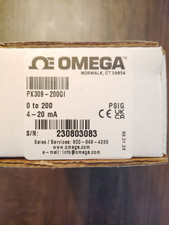 Omega Px309-200gi Gauge Pressure Transducer 0-200 Psig 4-20 Ma Analog Omega Px309-200gi Gauge Pressure Transducer 0-200 Psig 4-20 Ma Analog