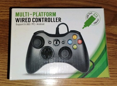 Muti Platform wired Controller Support X-360 / PC / Android