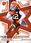 2025 Panini Rookies & Stars Football Dylan Sampson #121