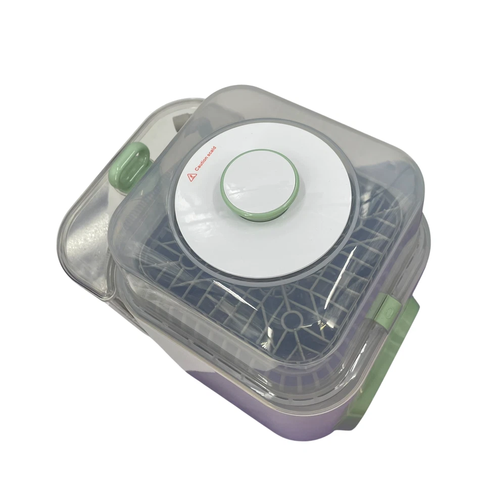 Lavadora e esterilizador automático de garrafas Momcozy KleanPal Pro BS03 branco/verde #NO4909 - Imagem 2 de 4