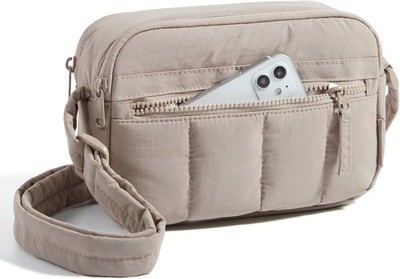 BAGSMART Cross Body Purse, Mini Crossbody Bags for Women Travel Purse, Puffy Sho