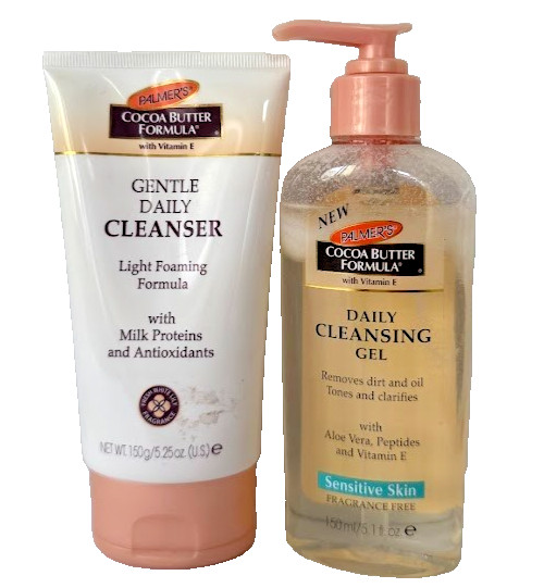 Palmer&rsquo;s CBF Daily Cleansing Gel 150ml.+Gentle Daily Clean