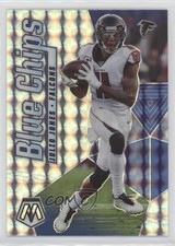 2020 Panini Mosaic Blue Chips Mosaic Prizm Julio Jones #BC4 06t1