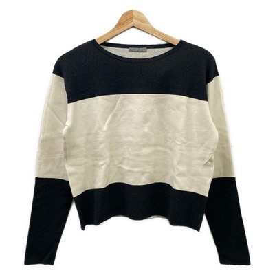 theory luxe Dark Navy Cream Women's Cutsew