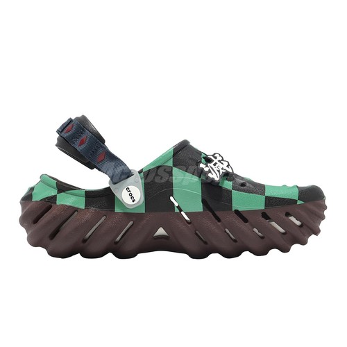Crocs x Demon Slayer Echo Clog Tanjiro Men Unisex Slip On Sandal 209317-2ZH - Picture 4 of 9